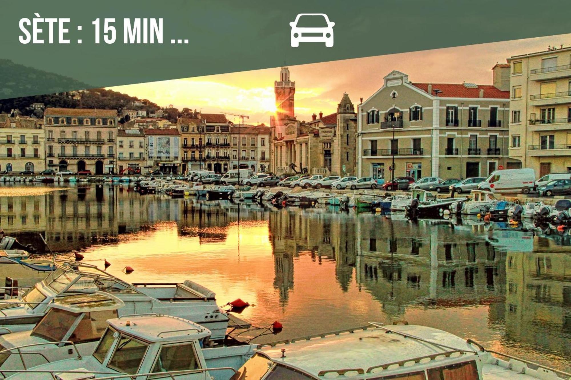 Appartement Le Vauban - 40M2 A Frontignan Plage - A 200M De La Plage - 15 Min De Sete Buitenkant foto