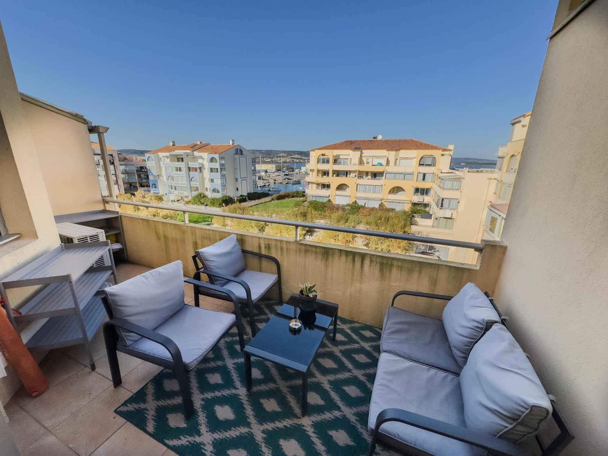 Appartement Le Vauban - 40M2 A Frontignan Plage - A 200M De La Plage - 15 Min De Sete Buitenkant foto