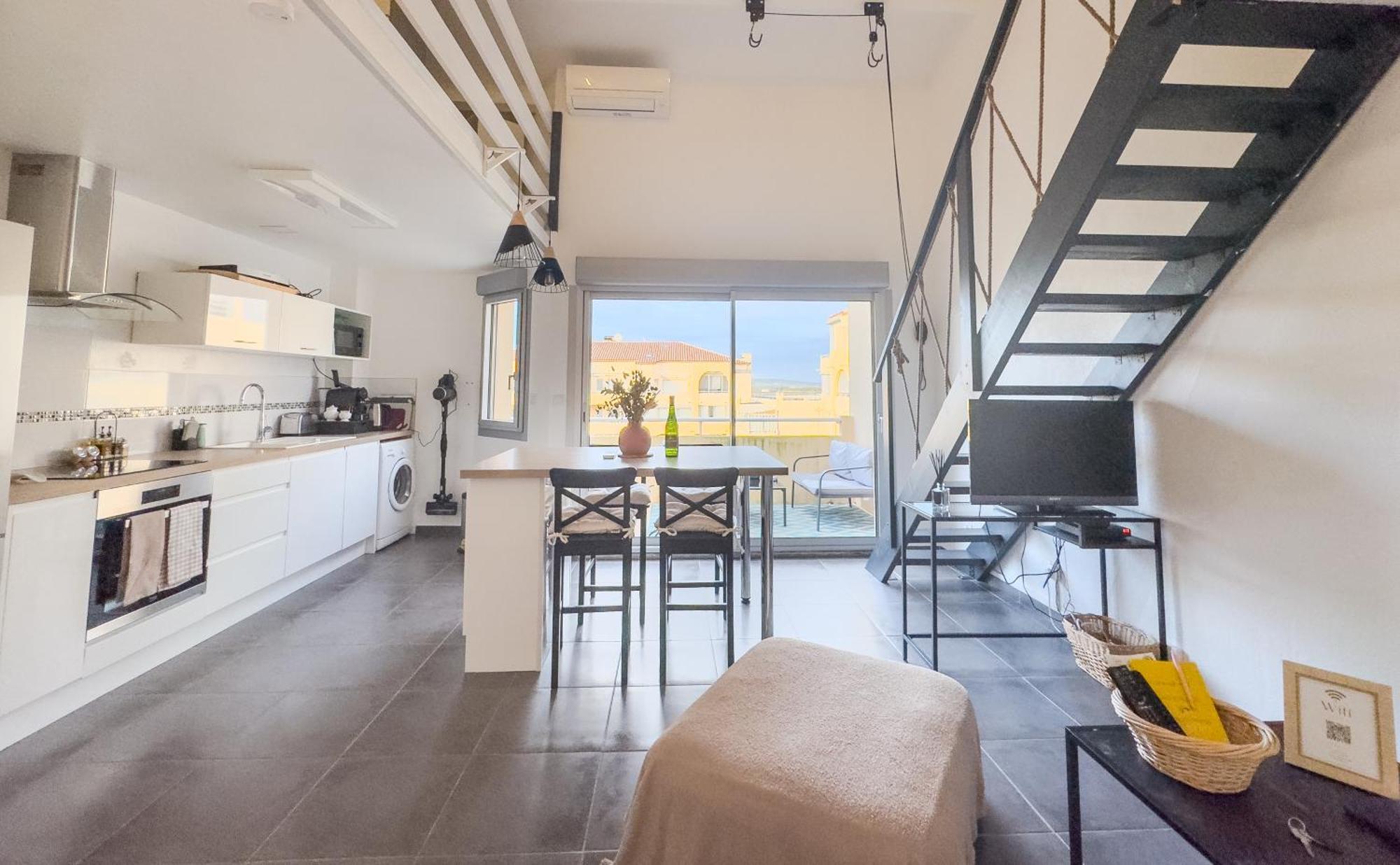 Appartement Le Vauban - 40M2 A Frontignan Plage - A 200M De La Plage - 15 Min De Sete Buitenkant foto