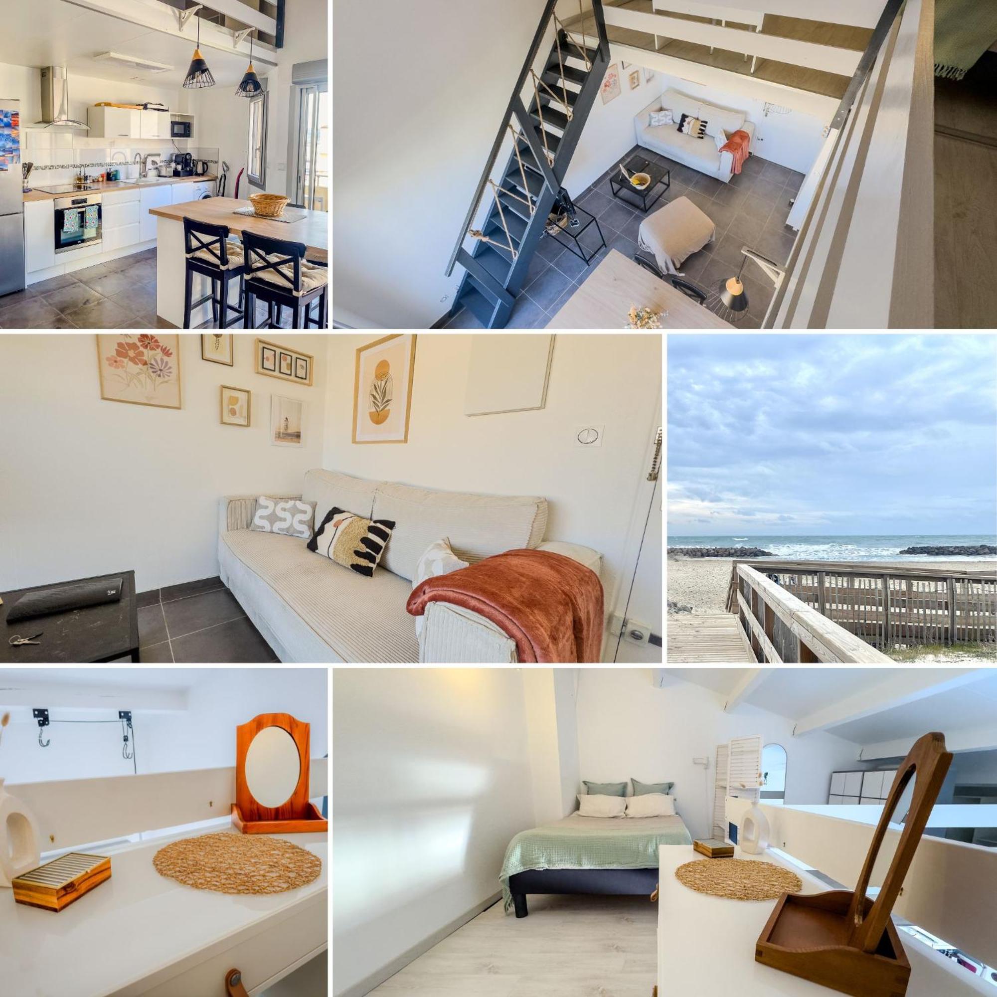 Appartement Le Vauban - 40M2 A Frontignan Plage - A 200M De La Plage - 15 Min De Sete Buitenkant foto